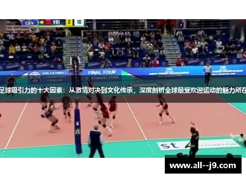 足球吸引力的十大因素:从激情对决到文化传承,深度剖析全球最受欢迎运动的魅力所在 足球吸引力的十大因素:从激情对决到文化传承,深度剖析全球最受欢迎运动的魅力所在